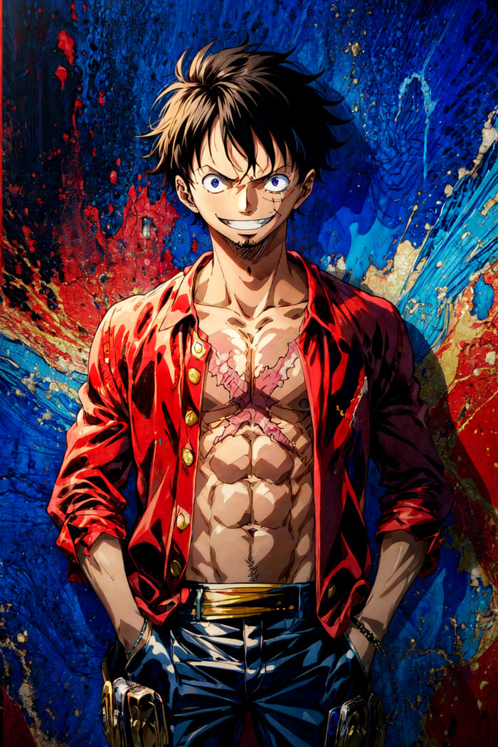 hình nền luffy 4k