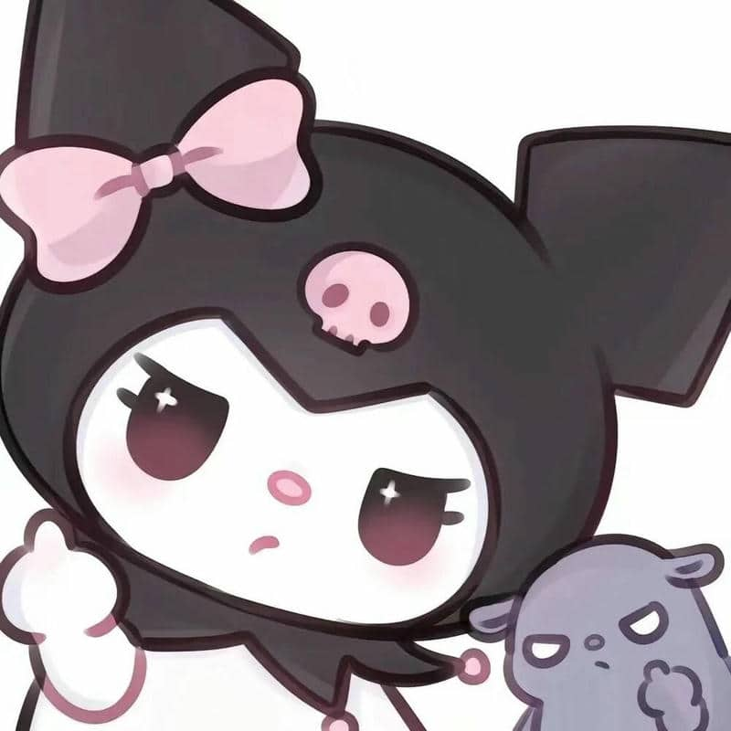 hình nền máy tính kuromi cute