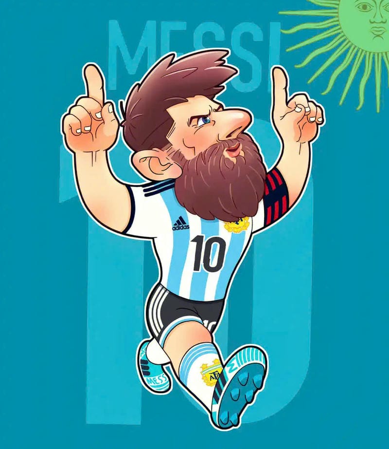 ảnh messi 4k argentina