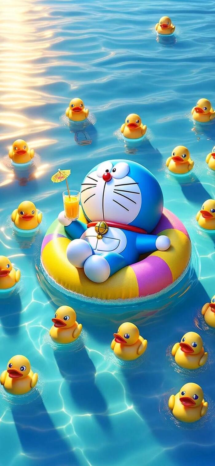 doraemon cute chibi