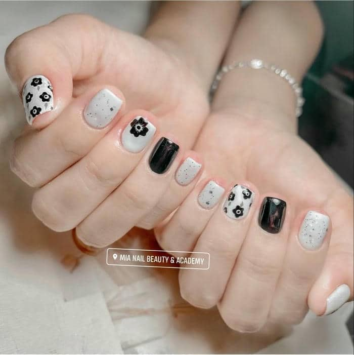 mẫu nail đẹp móng ngắn