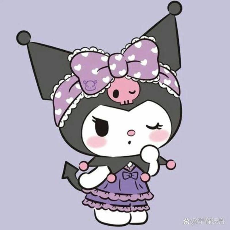 hình nền kuromi cute