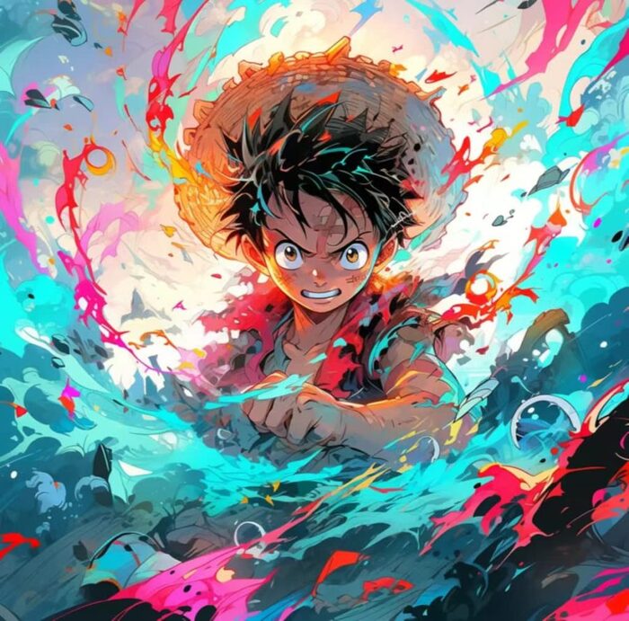 hình của luffy