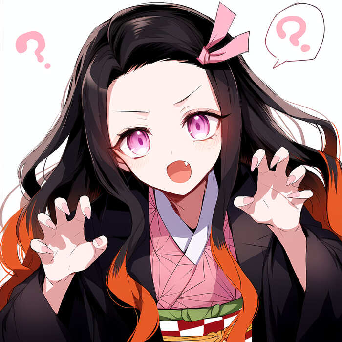 ảnh của nezuko cute