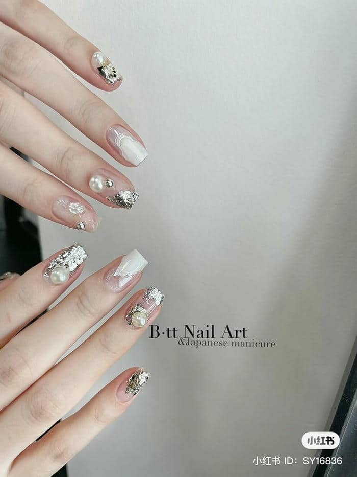 mẫu nail ngắn đẹp