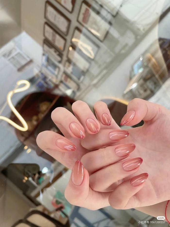 bảng màu ombre nail