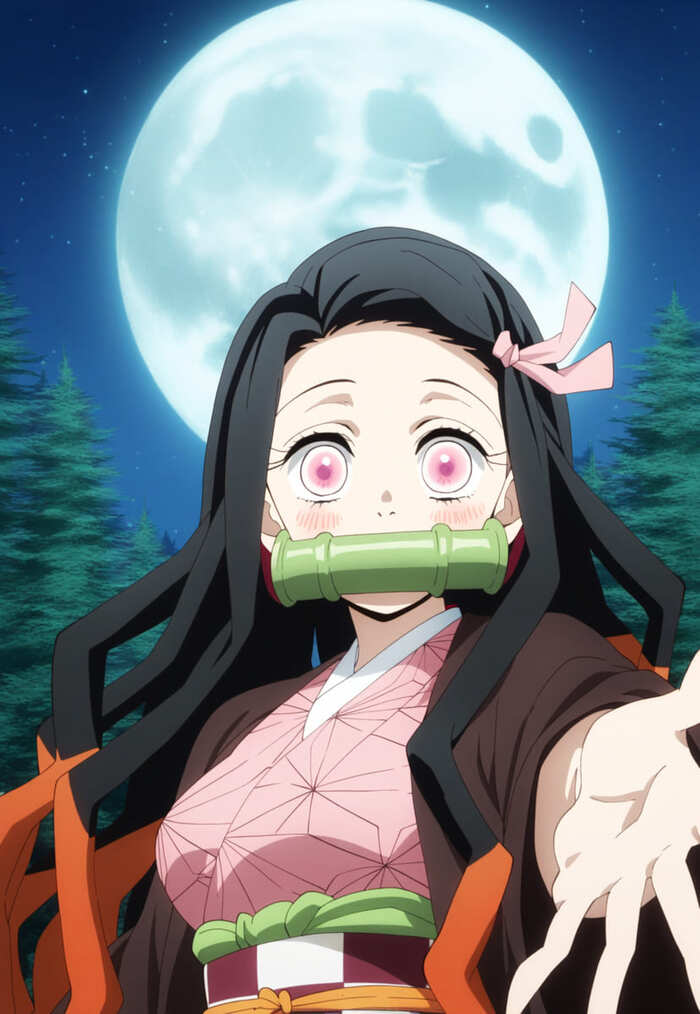 ảnh anime nezuko