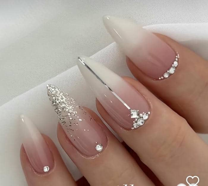 mẫu nail ombre