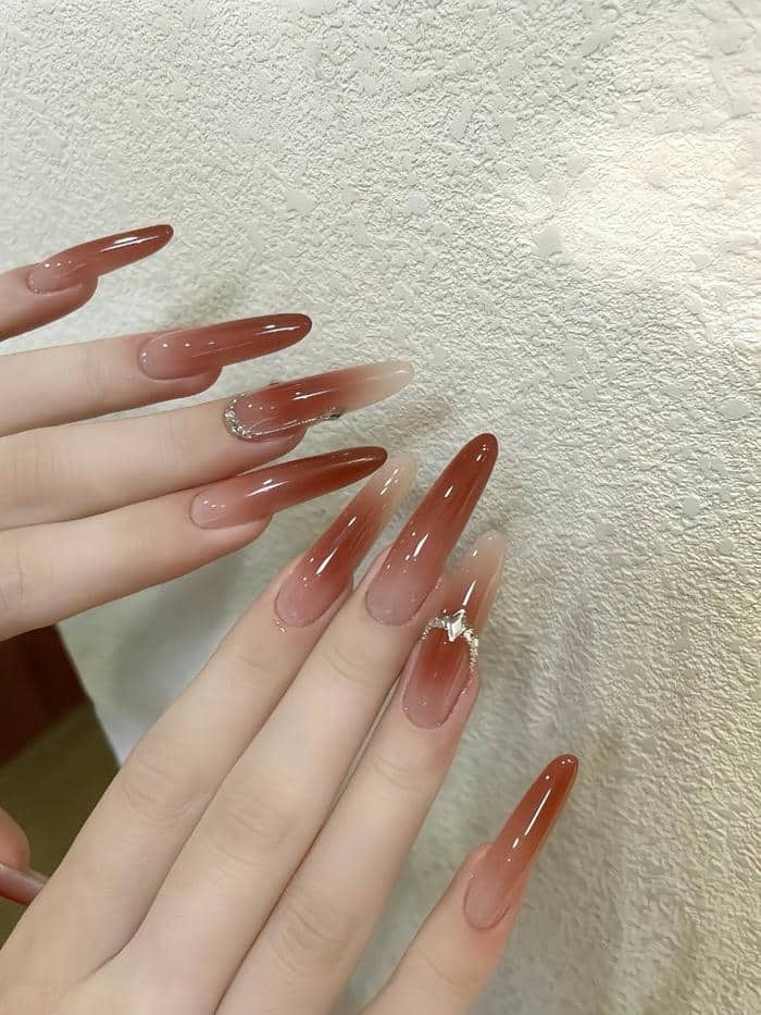 mẫu nail ombre đẹp