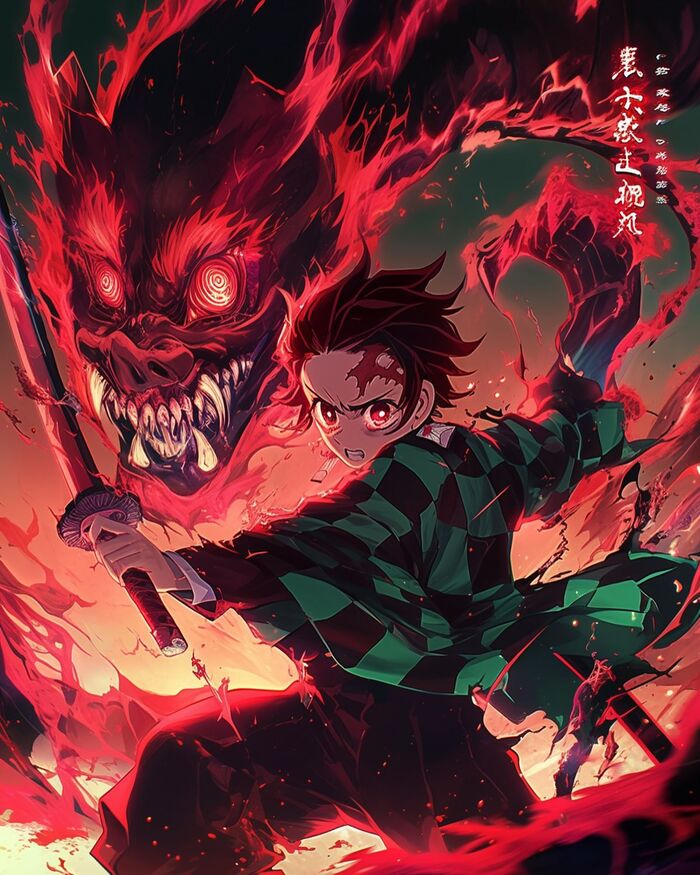 anime tanjiro kamado